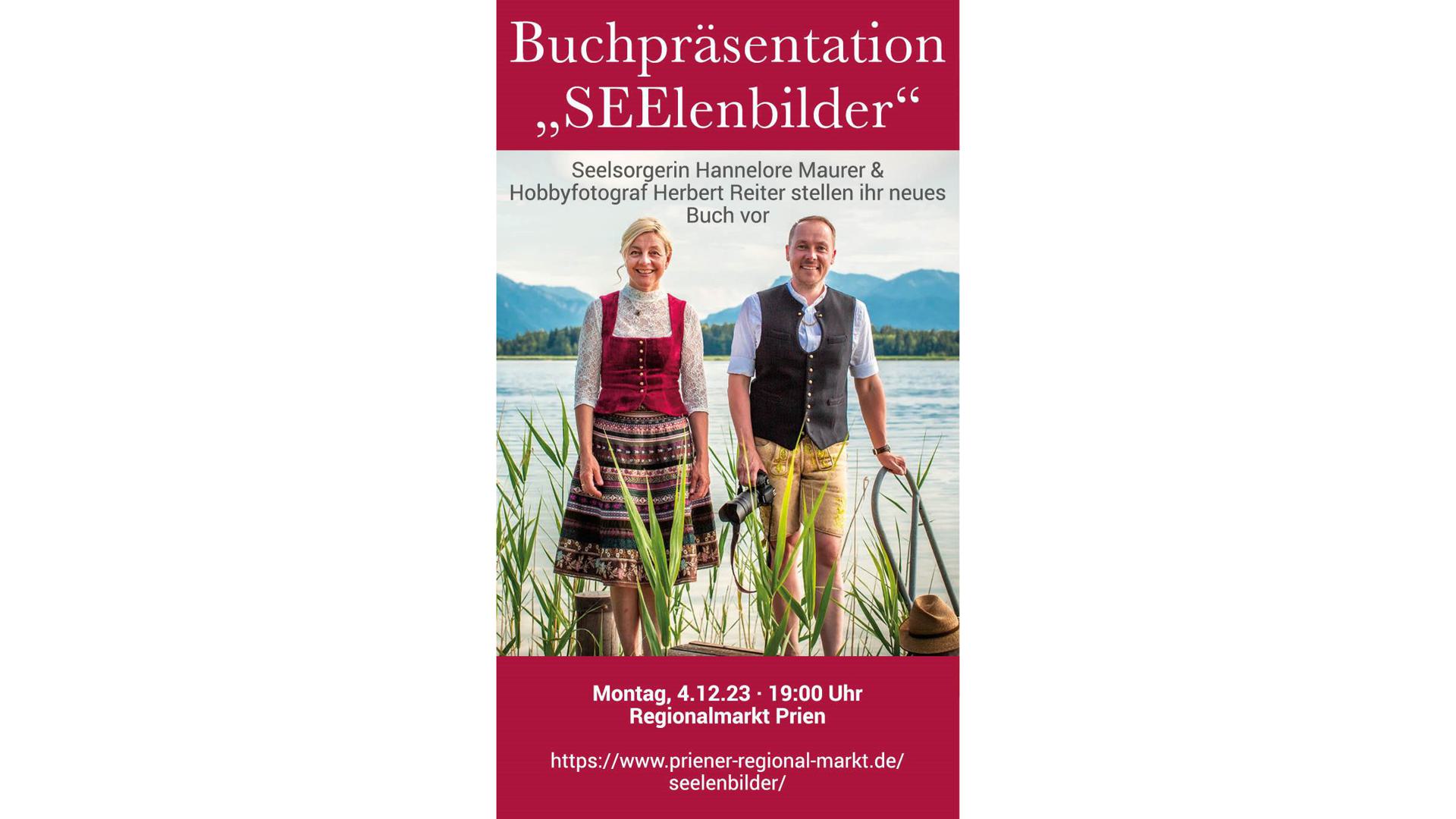 Prien Buchpräsentation SEElenbilder Samerberger Nachrichten