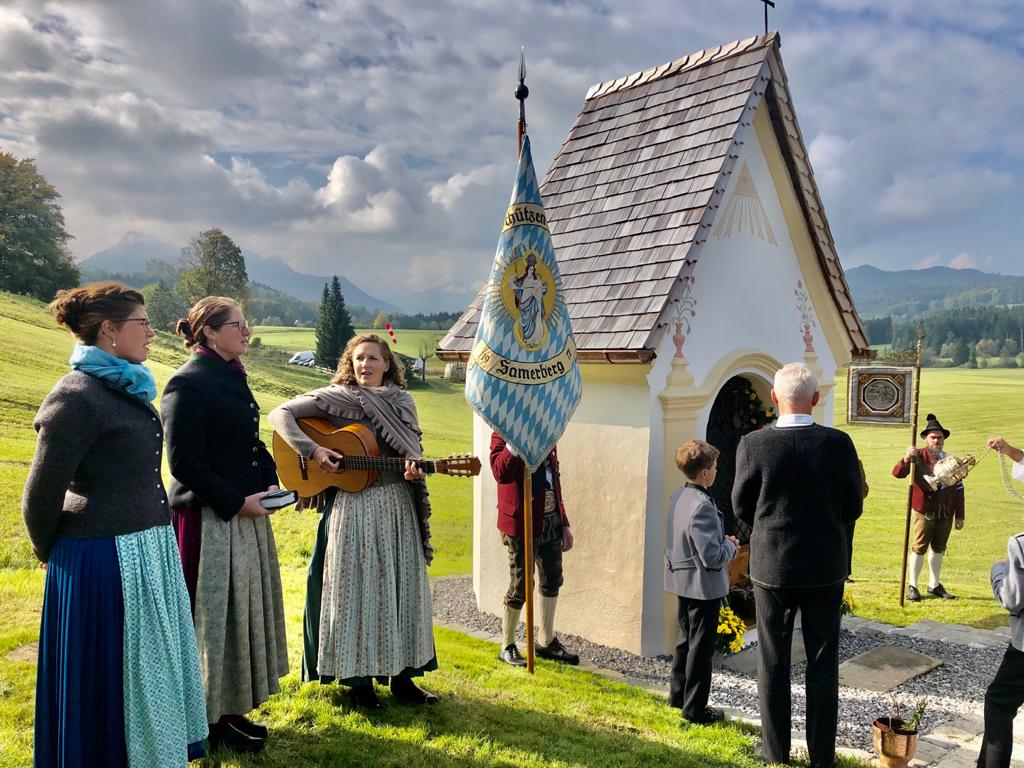 Mesnerkapelle Auf Dem Samerberg Feierlich Gesegnet Samerberger