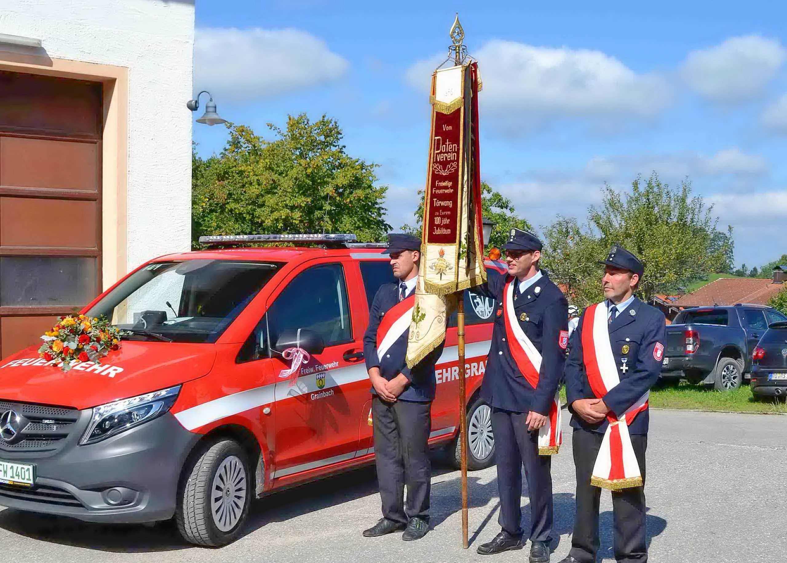 Fahrzeugweihe Bei Der Feuerwehr Grainbach – Samerberger Nachrichten