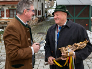 Großes Hochzeitslader - Treffen auf dem Samerberg