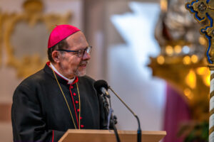 Höchste kirchenmusikalische Auszeichnung für Hans Berger: Der Oberaudorfer Kirchenmusiker, Komponist und Volksmusikpfleger erhielt in der Münchner Bürgersaalkirche die Orlando-di-Lasso-Medaille des Allgemeinen Cäcilienverbandes.