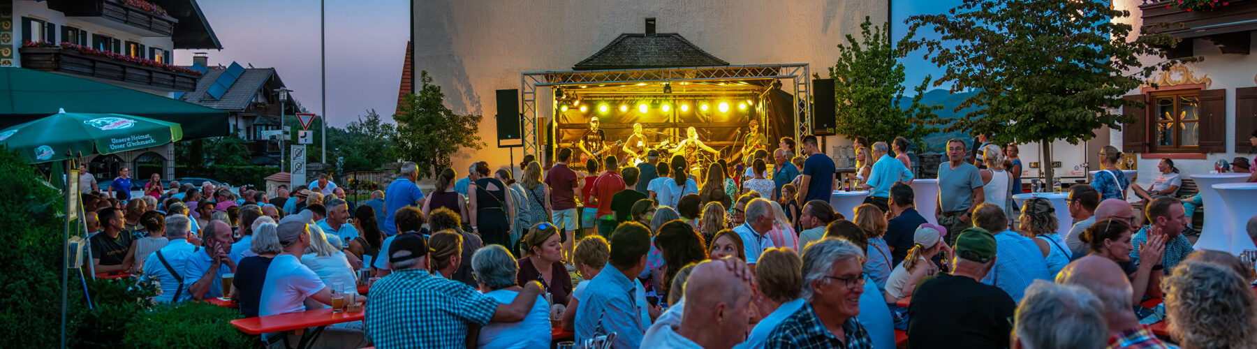 Sommerfest auf dem Törwanger Dorfplatz