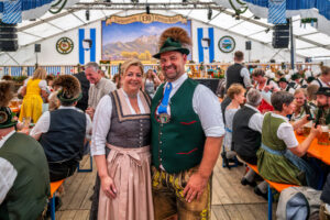 O’zapft is in Nußdorf: Gaufest und 130 Jahre GTEV Alpenrose feierlich eröffnet