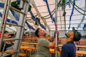 Zehn Festtage, viele tausend Trachtler und ein ganzes Dorf im Einsatz: Vom 9. bis 19. Juli richtet der GTEV „Alpenrose“ Nußdorf das 106. Gaufest des Bayerischen Inngau-Trachtenverbandes aus.