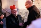 Zwei neue Ehrendomherren am Hohen Dom zu Paderborn: Reinhard Kardinal Marx und Heinz Josef Algermissen