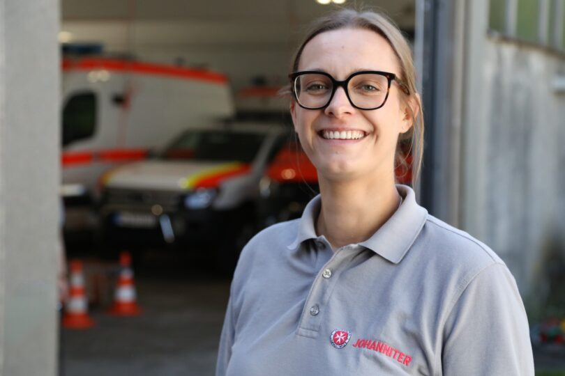 Hanna Krichbaumer, Leiterin der Johanniter-Rettungshundestaffel Rosenheim