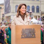 Staatsministerin Michaela Kaniber bei der Bauernmarktmeile 2025