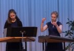 Das dynamische Duo beim Musizieren (3. Platz 2024).