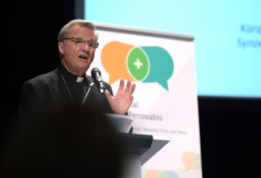 Kardinal Mario Grech bei seiner Rede auf dem Kongress