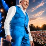 Roland Kaiser bei einem Open-Air-Auftritt vor Publikum