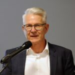 Dirk Landau, neuer DWV-Präsident, bei einer Ansprache.