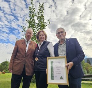Standen nicht mehr zur Wahl (v. l.): Dr. Michael Ermrich, Heidrun Hiemer und Werner Mohr.