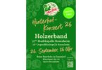 Plakat zum Auerbräu Hinterhofkonzert am 26. September