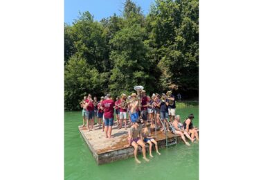 Der Wöhrsee erfreut sich großer Beliebtheit, auch bei den Georgsbläsern.