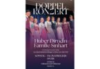 Plakat zum Doppelkonzert mit den Huber Dirndln und der Familie Sinhart