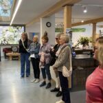 5: Teilnehmerinnen der Frauenbewegung bei der Besichtigung
