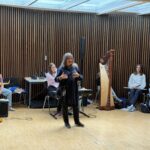 Natalia Pschenitschnikova beim Workshop im BORG Mittersill.