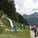 Die Rutsche vor dem Geigelstein war natürlich der Hit