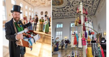 2026 lockt der Trachtenkulturmarkt mit einem weiteren Saal und mehr Platz ins historische Barockkloster Wettenhausen. – Auch heuer gibt es beim Trachtenkulturmarkt wieder historisches Handwerk zu bestaunen.