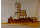 Zeichnung der Frasdorfer Kirche