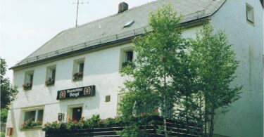 Gaststätte Veigl, Aufnahme aus dem Jahr 1983.