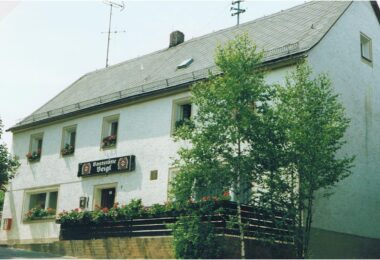 Gaststätte Veigl, Aufnahme aus dem Jahr 1983.