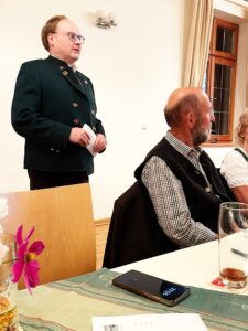 Grußwort von Bürgermeister Andreas Friedrich.