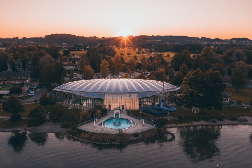 Das Prienavera Erlebnisbad am Chiemsee.
