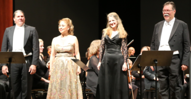 Von links: Markus Herzog, Kayo Hashimoto, Sieglinde Zehetbauer und Georg Hermansdorfer.