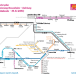 Ersatzverkehrsnetzplan Korridorsanierung Rosenheim – Salzburg (07.02.–09.07.2027)