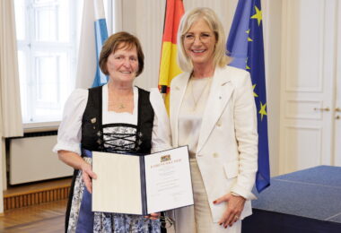 Ehrung von Arbeitsjubilarinnen und Arbeitsjubilaren