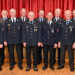 Die 11 Geehrten für 50 Jahre Treue zur Feuerwehr des Landkreises.