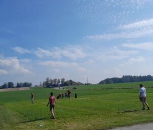 Würfe auf der Hilgerwiese während der Meisterschaft.