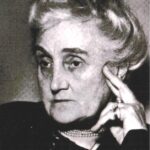 Poträt von Elsa Sophia von Kamphoevener im Alter.