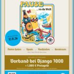 Flyer zum Musik-Contest ‚Pause vo da Welt‘