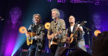 FRONTM3N auf der Bühne beim Gitarrenfestival Saitensprünge