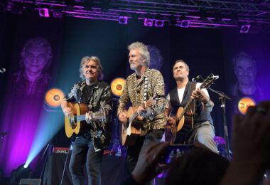 FRONTM3N auf der Bühne beim Gitarrenfestival Saitensprünge