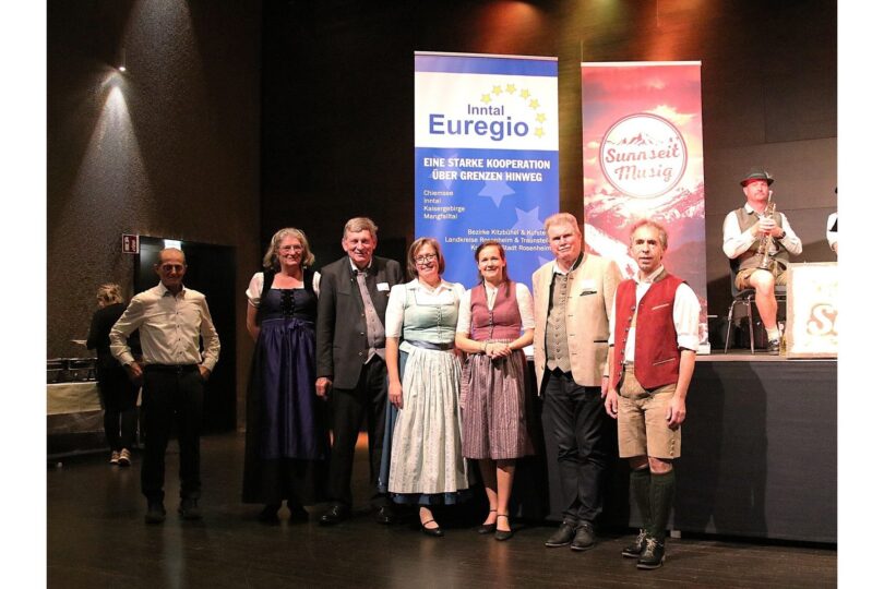 Auf dem Foto von links: Stefan Käser, Dr. Cornelia Theus, Franz Vollmaier, Karin Kirmse, Maria Koller, Ing. Reinhard Hetzenauer und Ing. Martin Außerlechner
