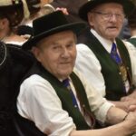 Ehrenmitglied Johann Ellmeier bei einer Vereinsveranstaltung