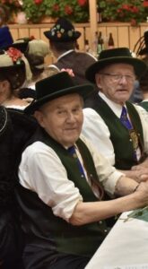 Ehrenmitglied Johann Ellmeier bei einer Vereinsveranstaltung