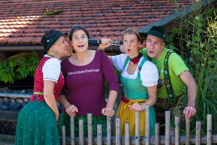 Die Neurosenheimer (Katrin Zellner, Marita Gschwandtner, Katrin Stadler und Tobias Hegemann)