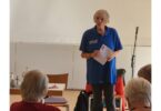 Dr. Heide Schulte referiert über Maßnahmen zur Gesundheitsvorsorge.