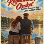 Titelplakat 'Regenwurm-Orakel' mit Motiv am See.